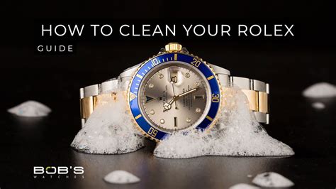 Rolex watch cleaning solution